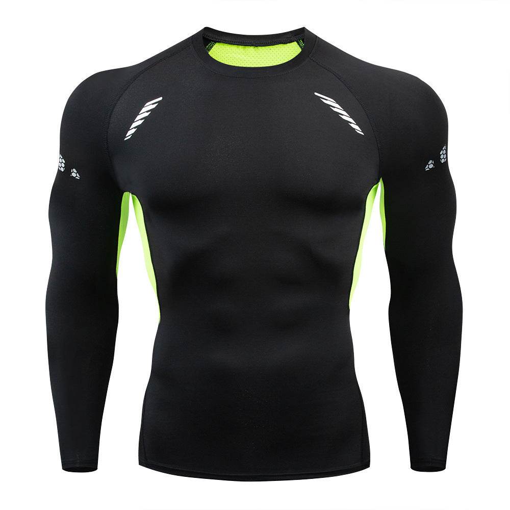 Men's Sports Quick-drying Long sleeve Workout Fitness T-shirt top - Velora