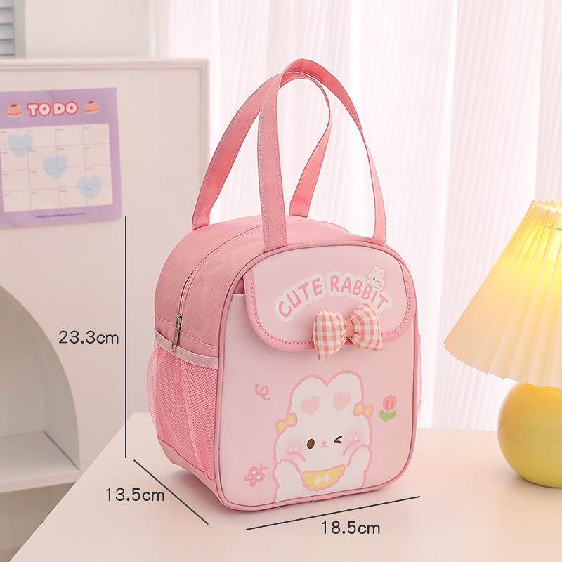 Portable Kids Preschool Cute Cartoon Lunch Bag - Velora