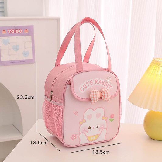 Portable Kids Preschool Cute Cartoon Lunch Bag - Velora