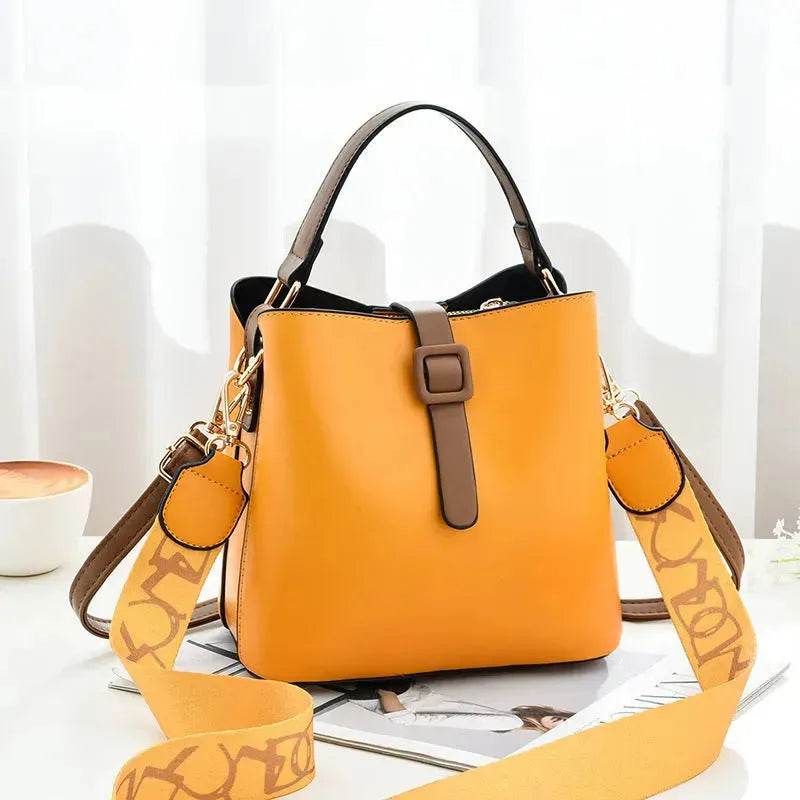 Bucket Bag Fashion Shoulder Bag Cross-body Female Handbag - Velora