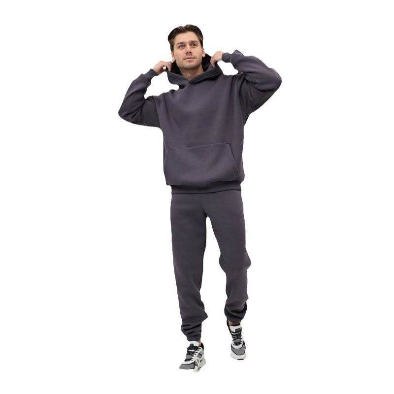 Hoodie Suit Sweater Two-piece Set - Velora