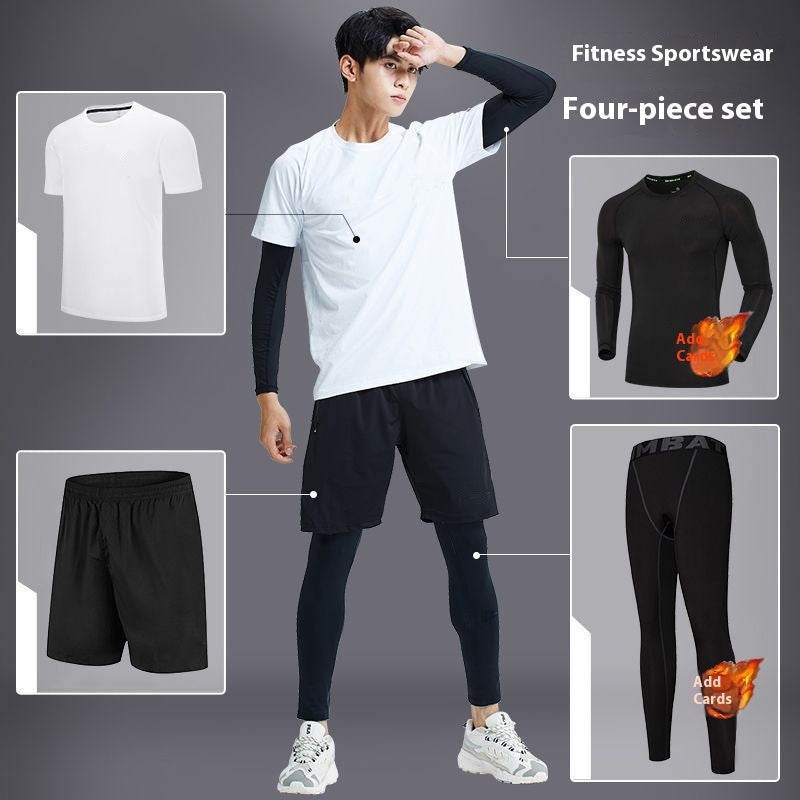 Fitness apparel - Quick Drying Workout clothes for men Gym wear - Velora