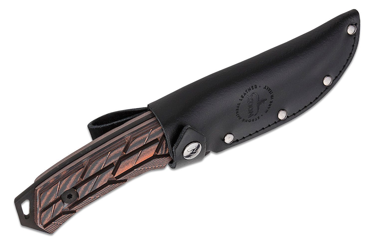 WOOX Rock 62 Mil-Spec Knife, Black Blade with XGRIP Handle - Velora