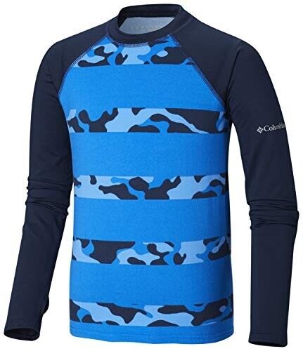 Columbia Big Boy's Sandy Shores Printed Long Sleeve Sunguard Shirt XXS - Velora