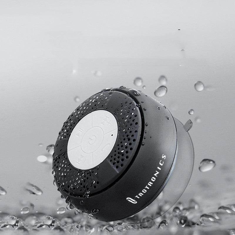 Portable Suction Subwoofer Stereo Waterproof Bluetooth Speaker - Velora