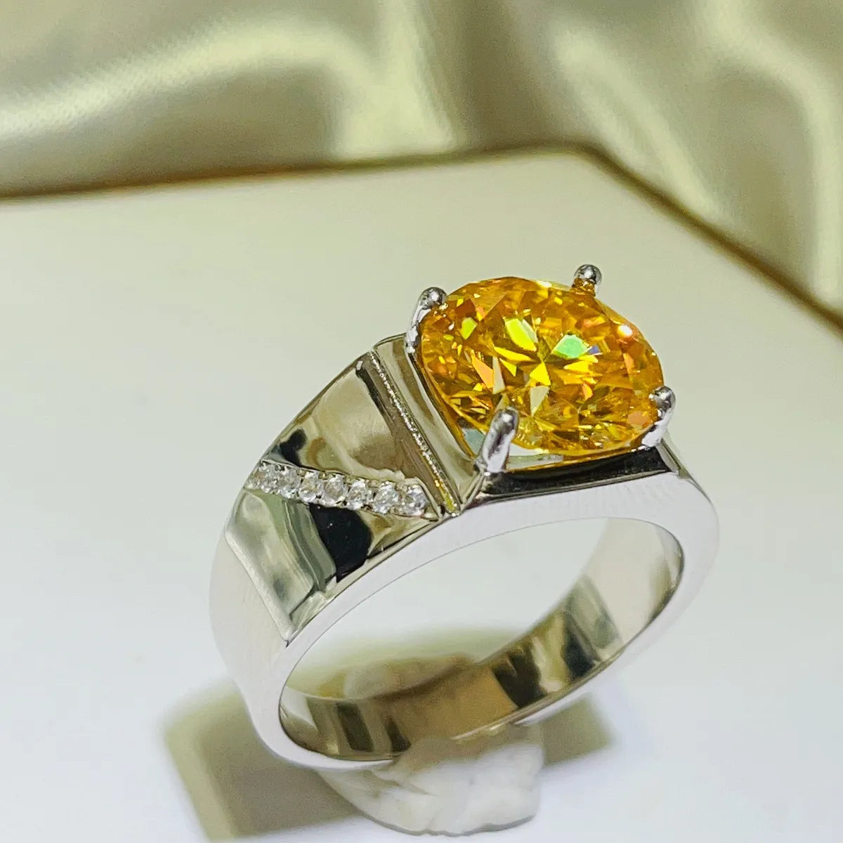 5 Carat Moissanite 925 Sterling Silver Ring