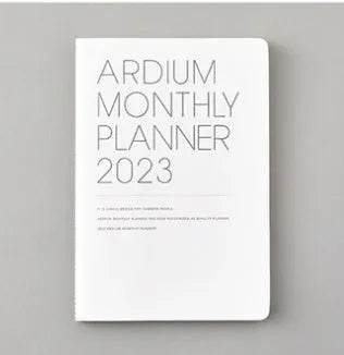 Date Type Monthly Planner Calendar - Velora