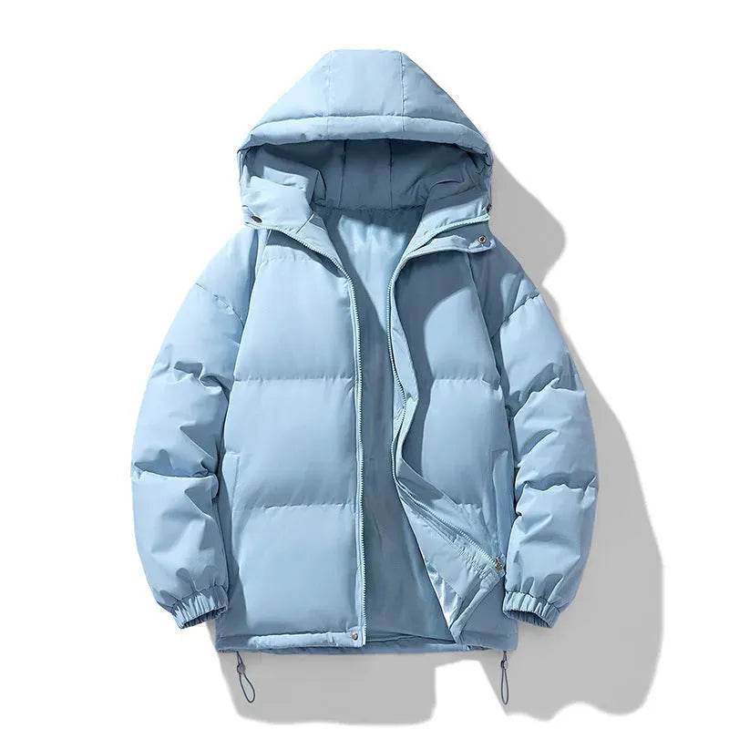 Men's Hoodie Padded Coat Thickened Cotton-padded Clothes Loose Casual Cotton-padded Jacket - Velora