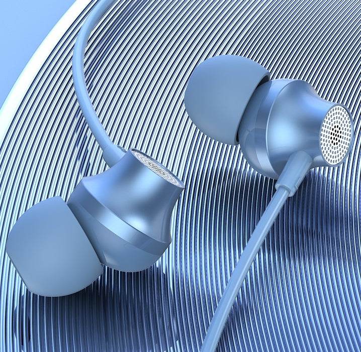 In Ear Wired Subwoofer Metal Earphones - Velora