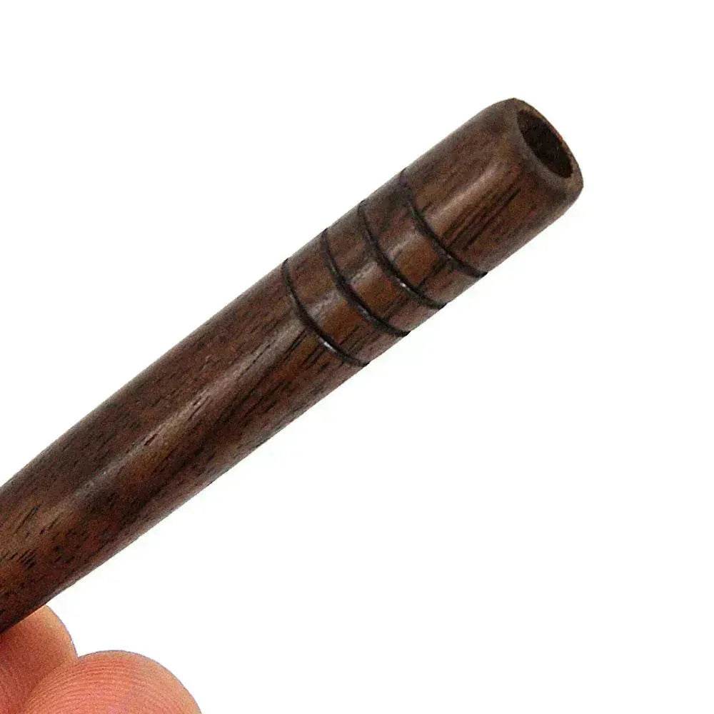 Universal Suction Nozzle Wooden Smoking Pipe Cigarette Holder - Velora