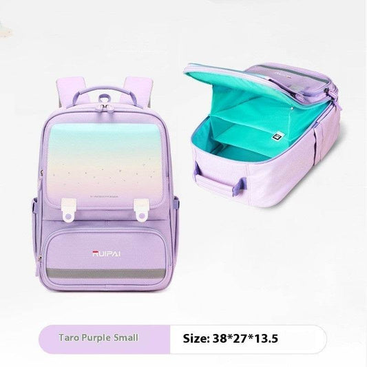 Primary School Student Schoolbag Burden Reduction Spine Protection - Velora