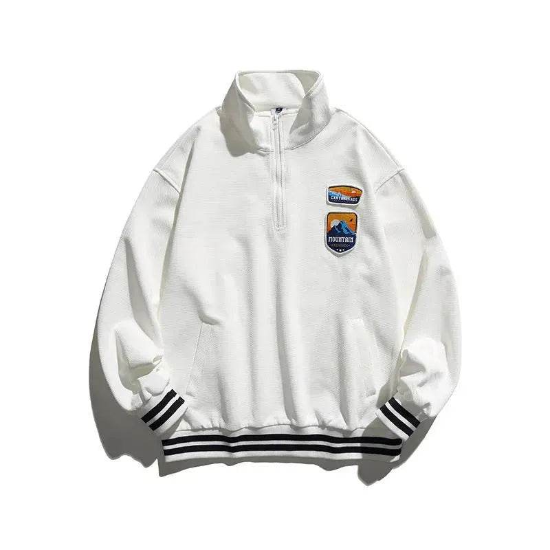 Fall Teenagers Oversized Pullover Top for men - Velora