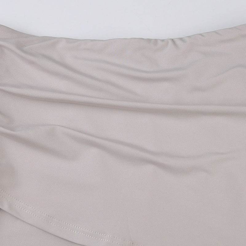 High Waist Irregular split Long Skirt - Velora