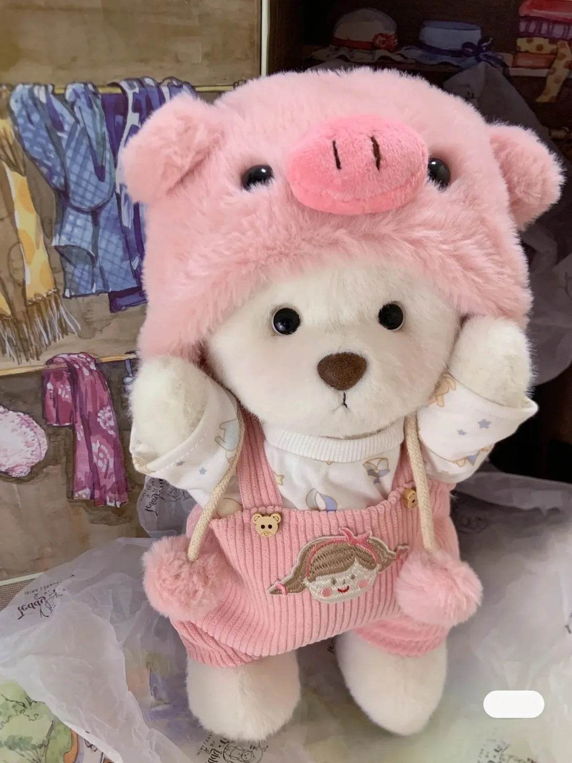 Clothes Only Medium Lina Momo Bear Plush Doll - Velora