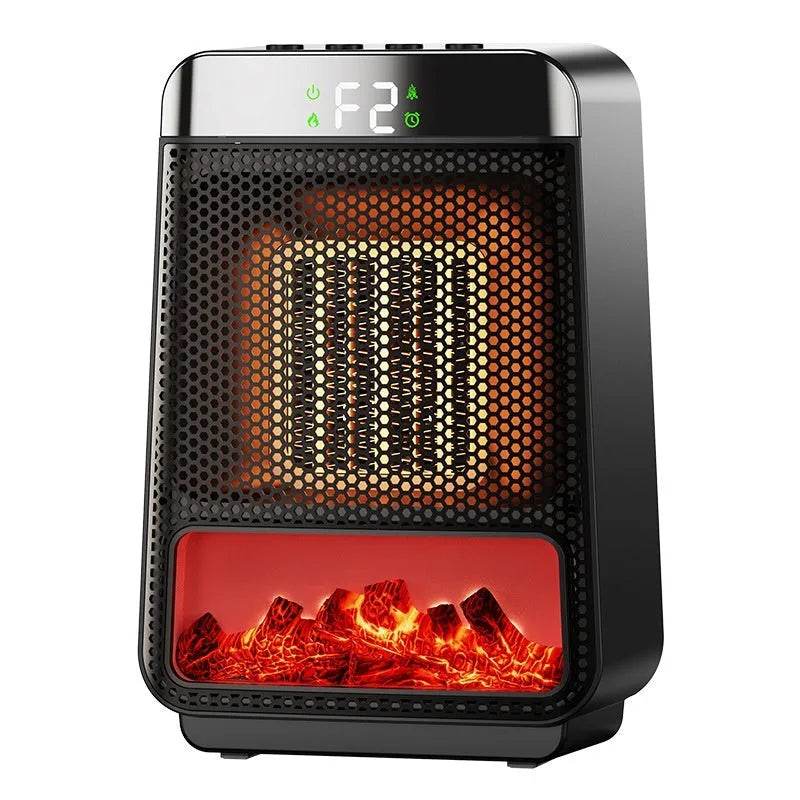 Portable Whole House Room Instant 3D Electric Flame Space Heater - Velora