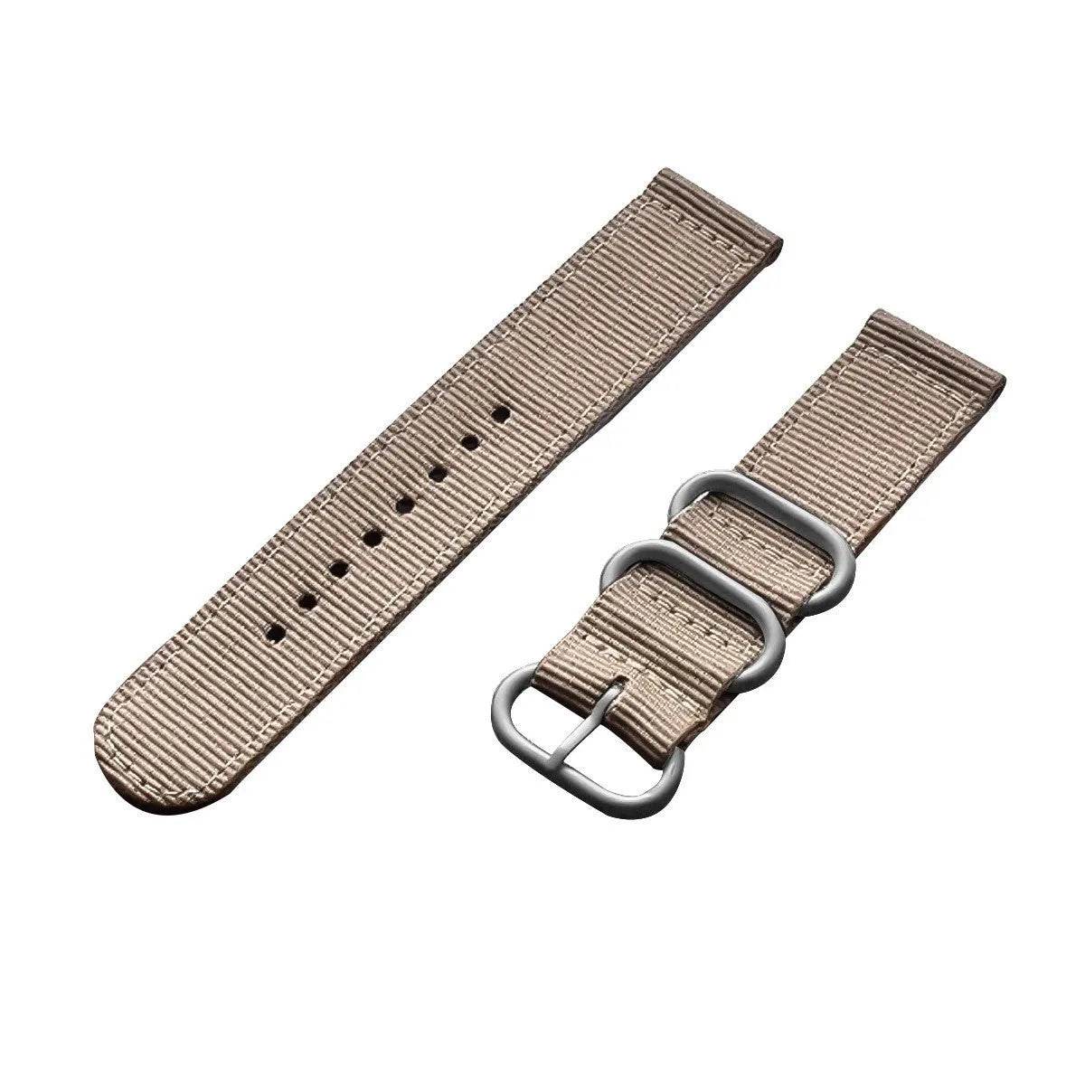 Suitable For Quick Release Watchband Gear S3 S2 Thickened Nylon Canvas Watch Strap - Velora