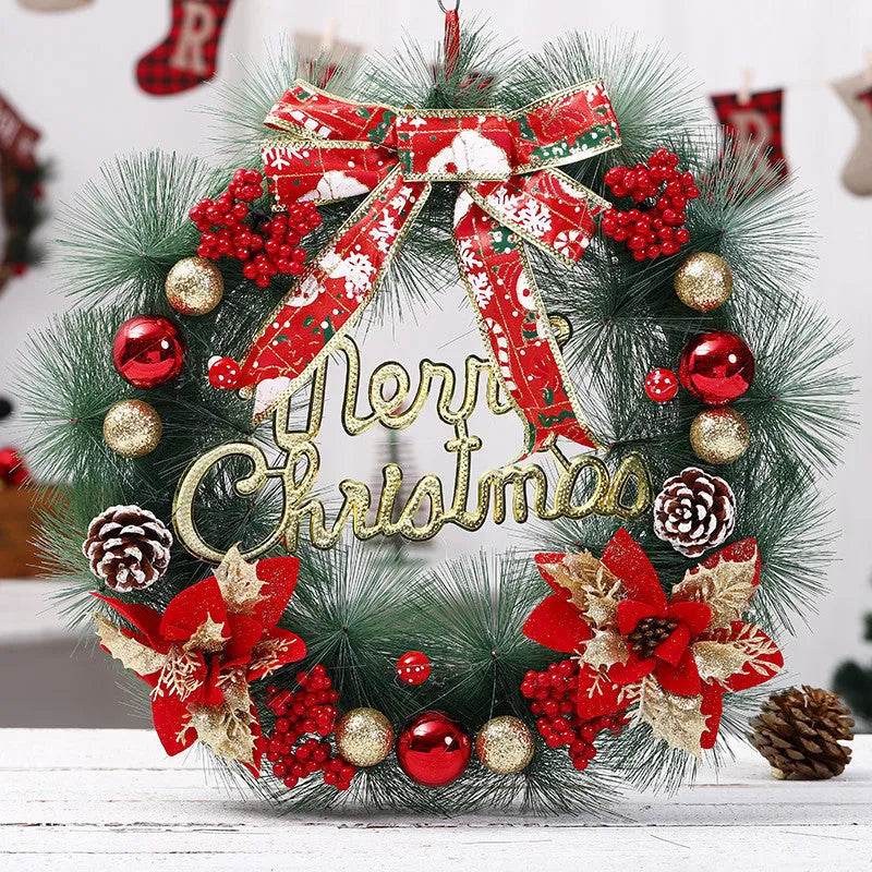 Christmas Decorations Creative Gifts, Ornaments Christmas Wreaths - Velora
