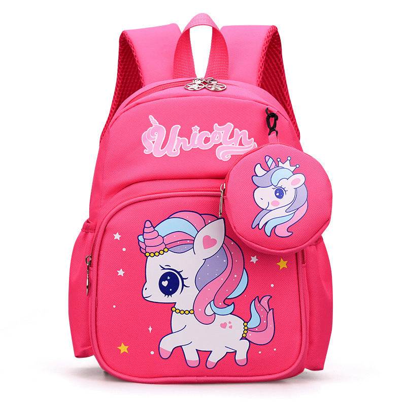 Large Capacity Cute Bunny Cartoon Backpack for School - Velora