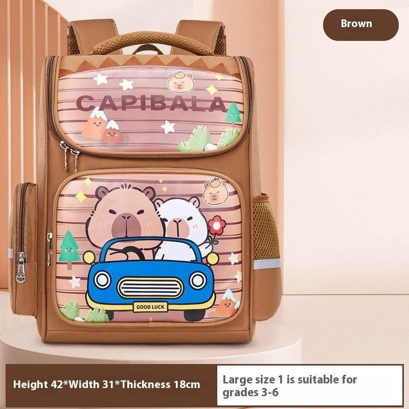 Capabala Kids Schoolbag – Large Capacity & Cute Design - Velora