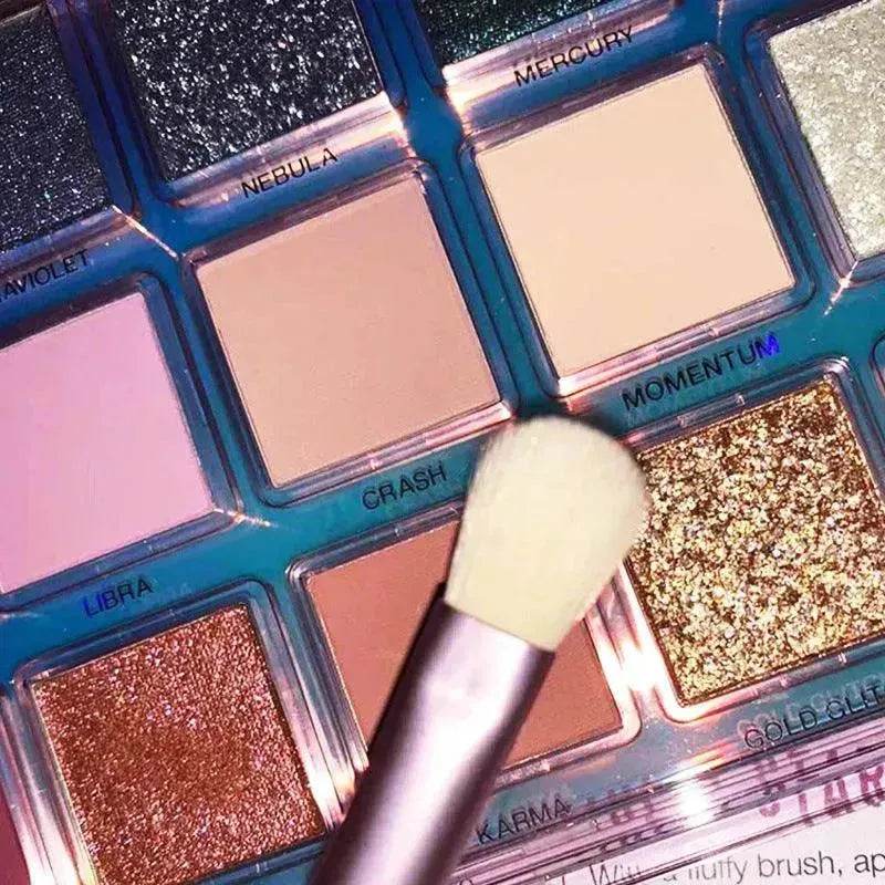 Desert Eyeshadow Palette Crystal Texture Matte Pearl Powder Delicate Eye Shadow - Velora