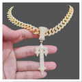 Lost and Found Designer Gold Jewelry Statement Necklace - Velora Luxury Fashion