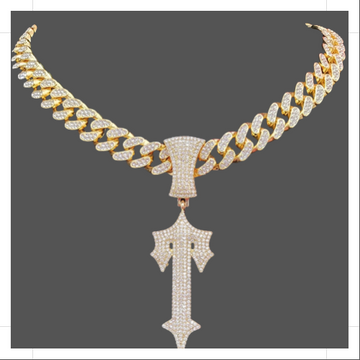 Lost and Found Designer Gold Jewelry Statement Necklace - Velora Luxury Fashion