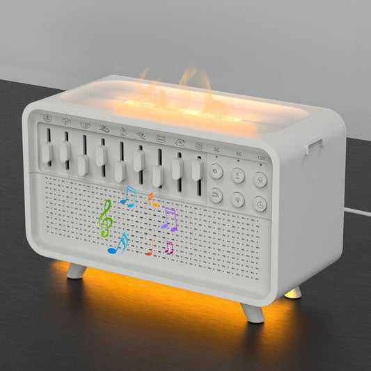 3 In 1 Bluetooth Speaker White Noise Sleep Night Light Humidifier https://like2b-uy