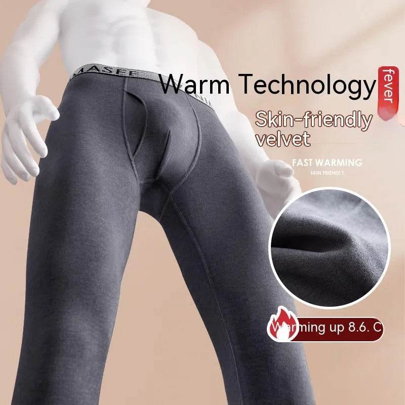 Rhinoceros Horn Big Bag Autumn Long John Pouch panties men's underwear
