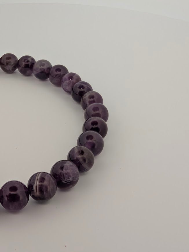 Dream Amethyst Bracelet — 6mm & 8mm Beads