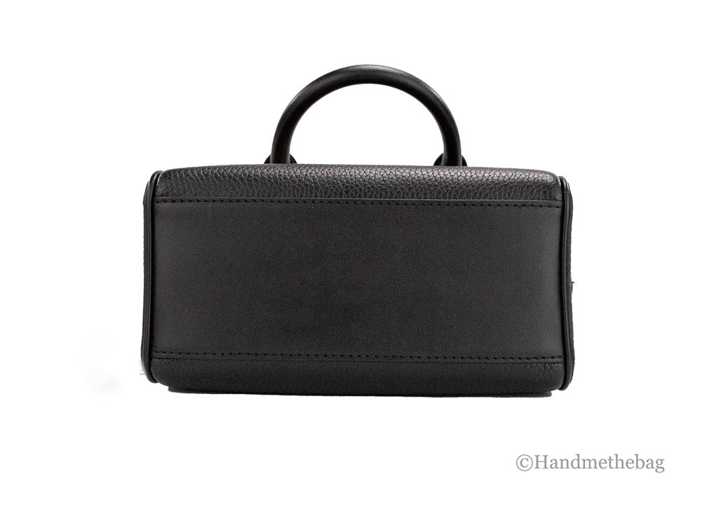 Michael Kors Travel XS Black Leather Duffle Crossbody Bag