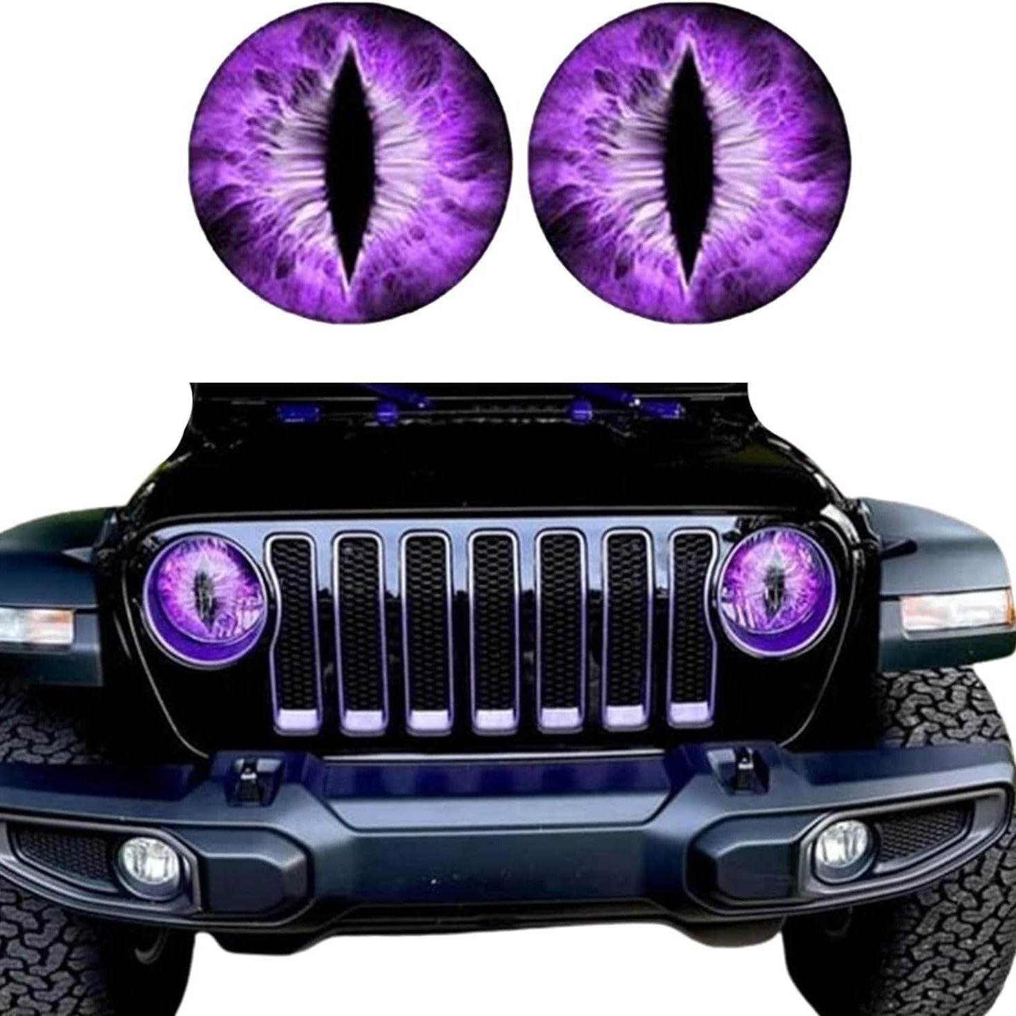 Car Headlight Decal Sticker - Velora