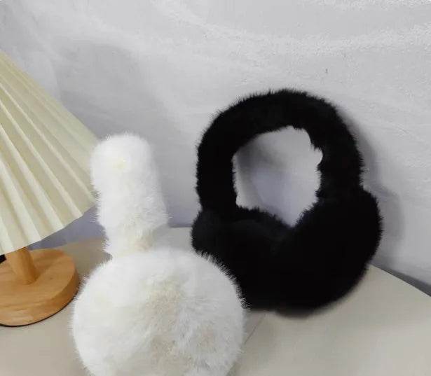 Girls' Winter Furry Fluffy Earmuffs - Velora