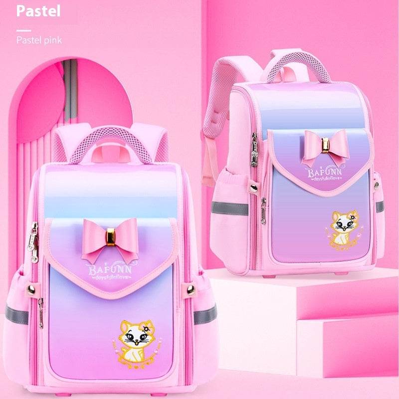 Large Capacity Children Reduce Study Load Protection School Bag - Velora