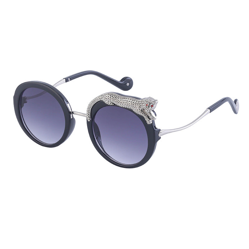 Diamond Frame Sunglasses for Women – Anti-Blue Light UV400