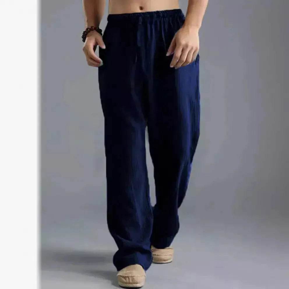 Linen Pants for Men Loose Fit Casual Classic Summer. - Velora