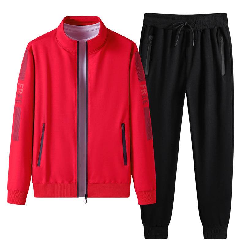Men's Athleisure Stand Collar Track suit - Velora