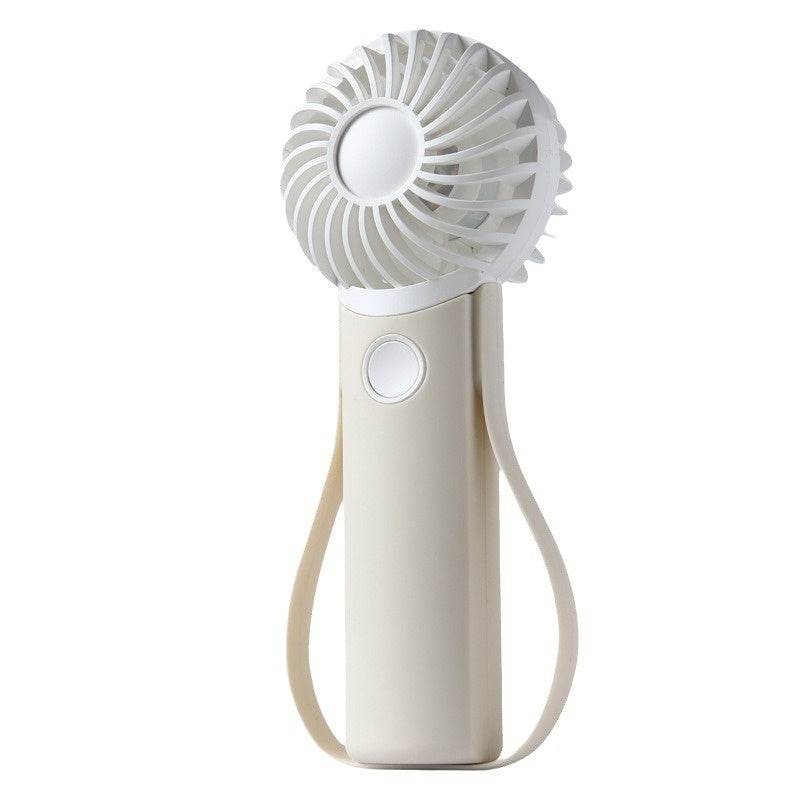 Handheld Fan Portable Silicone Handle Fixed Neck Mini - Velora