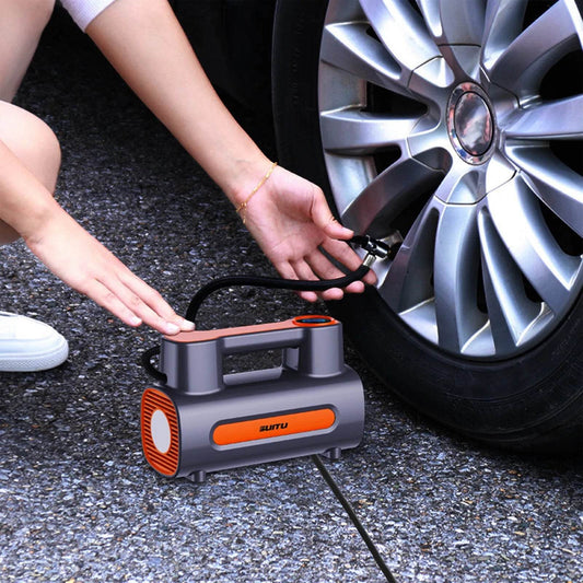 Tire Inflator 12V DC Portable Compressor Electric DC Auto Tire Pumps For Car Tires - Velora