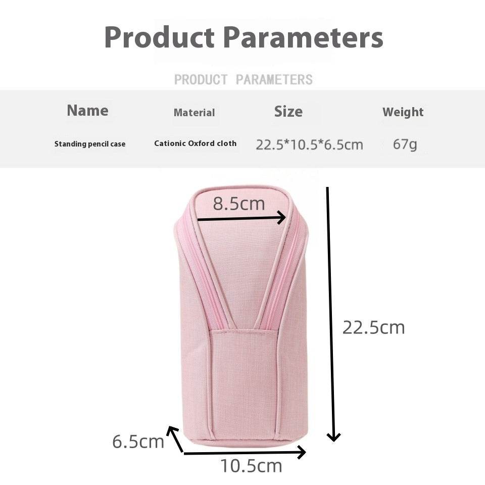 School Stationery Case Organizer Bag Pen Cute Pencil Pouch - Velora