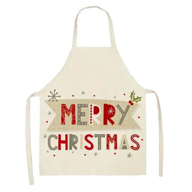 Personalized Christmas Aprons gifts idea for chefs bakers - Velora