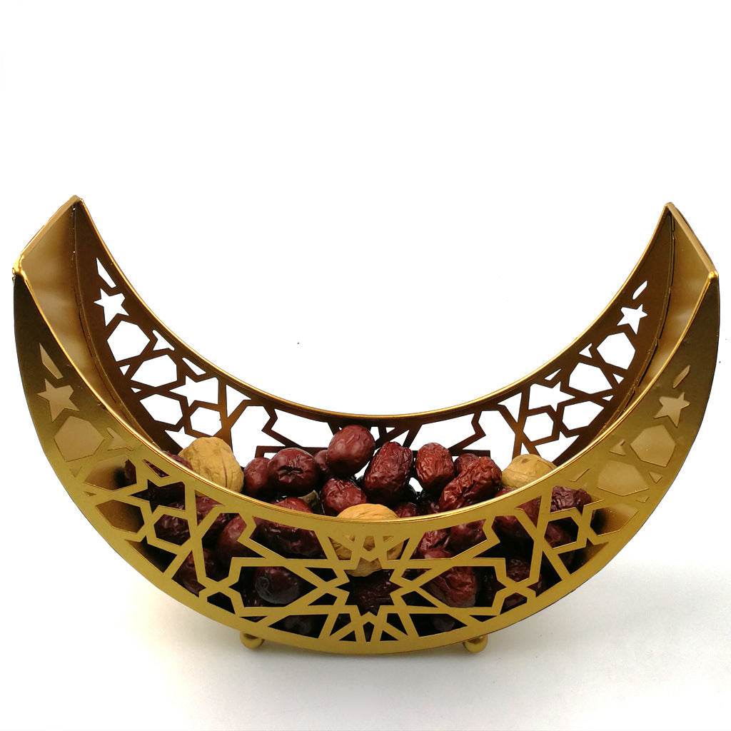 Wooden Ornament Eid Al Fitr Table Decoration coffee Tray - Velora