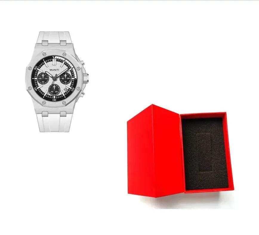 Watch Male Quartz Watch Waterproof Night Light