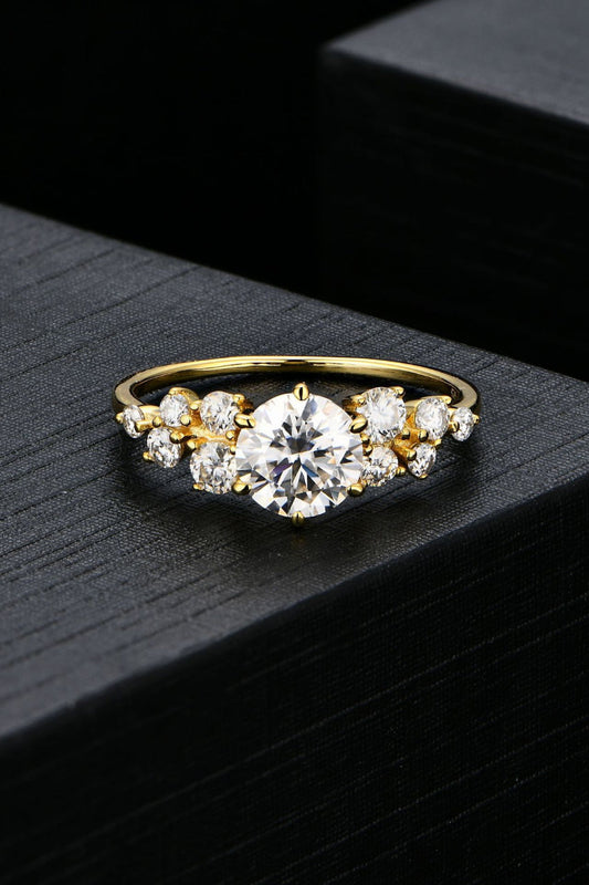 1 Carat Moissanite 925 Sterling Silver Ring https://like2b-uy