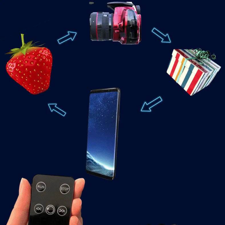 Led Luminous Sign Light Holographic Projector Diy Fan Screen Video Picture 3d Holographic Light Holiday Decoration - Velora