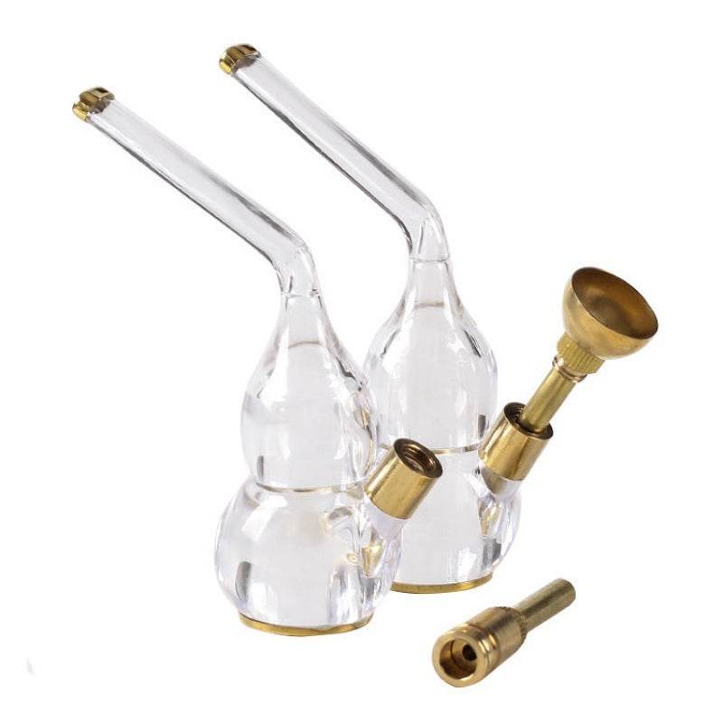 Transparent glass hookah - Velora