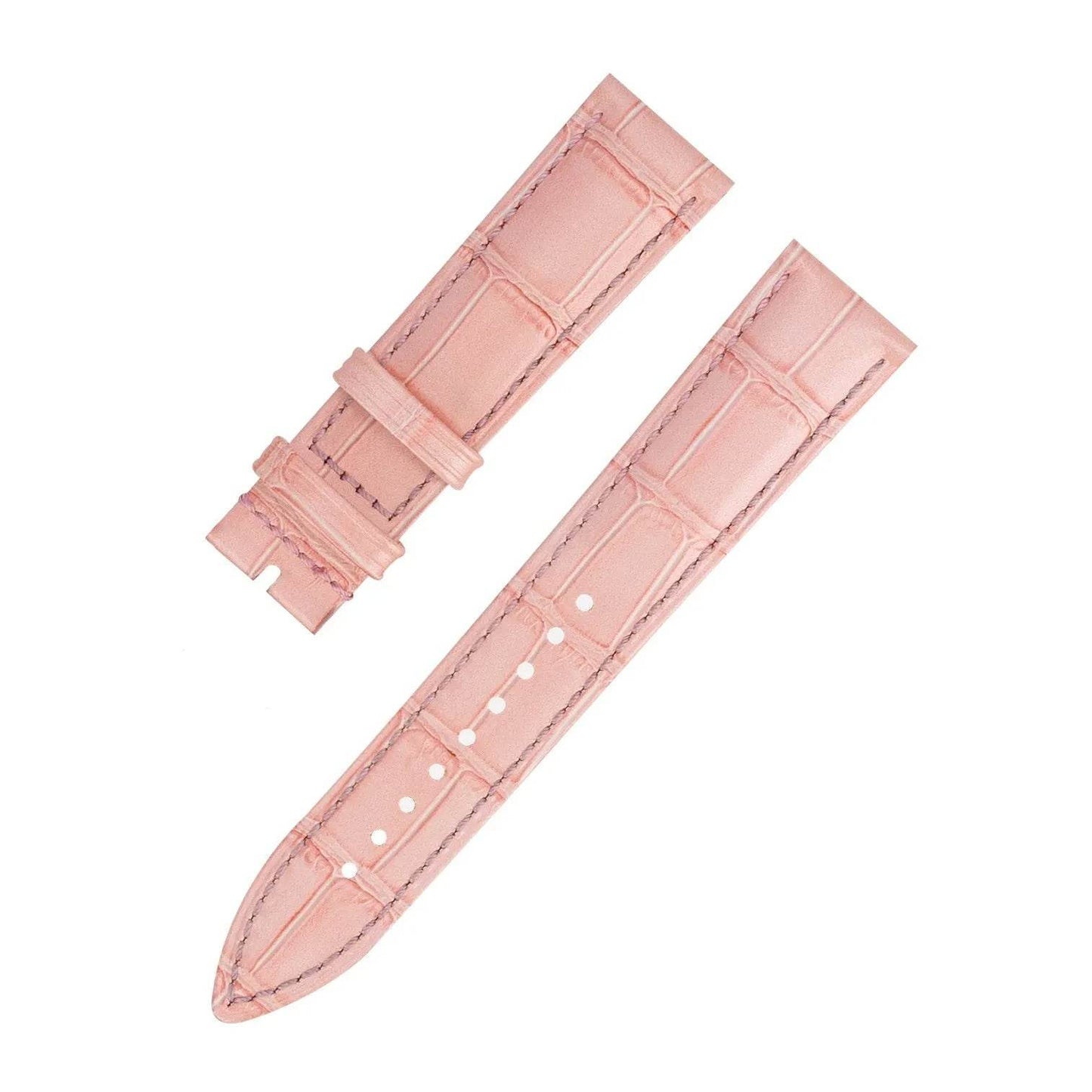Bamboo Pattern Cow Leather Watch Strap Unisex - Velora