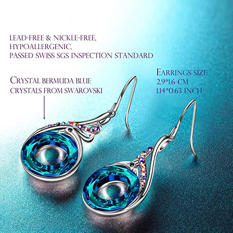 Phoenix Earrings with Swarovski Elements for Women