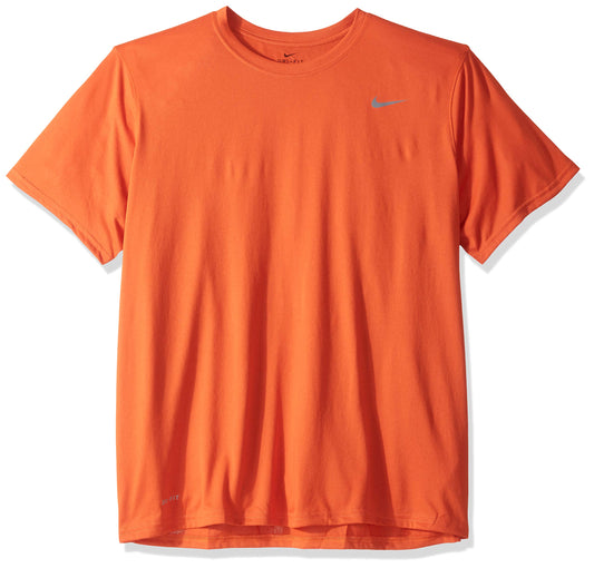 Nike Mens Shirt Short Sleeve Legend (Medium Orange)