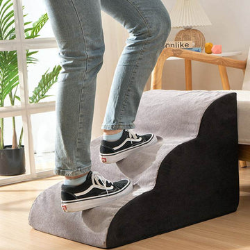 Dog Ramp Stairs for Home – Pet Wave Ramp for Small & Senior Dogs