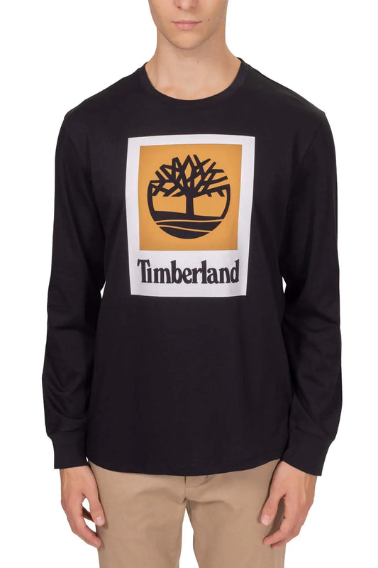 Timberland Men's Black Long-Sleeve Workshirt